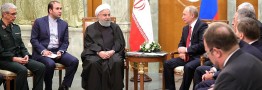 پوتین در دیدار با روحانی: روابط ایران و روسیه درتمام عرصه ها توسعه می یابد
