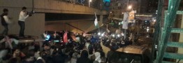 فلسطینیان ساکن اردوگاه برج البراجنه بیروت در اعتراض به ترامپ روانه خیابان ها شدند