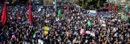ادامه راهپیمایی ها درپی محکوم کردن ناآرامی های اخیر