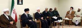 رهبر معظم انقلاب : شیعه و سنی در جمهوری اسلامی در دشوارترین میدان&zwnj;ها کنار یکدیگرند