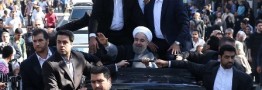 استقبال حافظان غیور خلیج فارس از روحانی