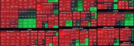 افت ۶هزار واحدی شاخص کل/ نمای میانی بورس (۱۱فروردین)